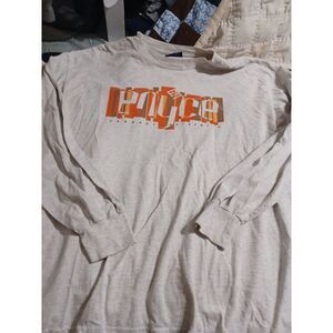 Vtg Y2K Enyce Long Sleeve T Shirt USA Made 100% Cotton Karate Kickboxing Hip Hop